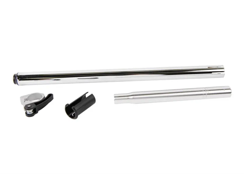 Balfes Bikes Brompton Telescopic Seat Post Steel Snap-fit in Silver | Free postage over £30, £10 off first order, price match & 0% finance.